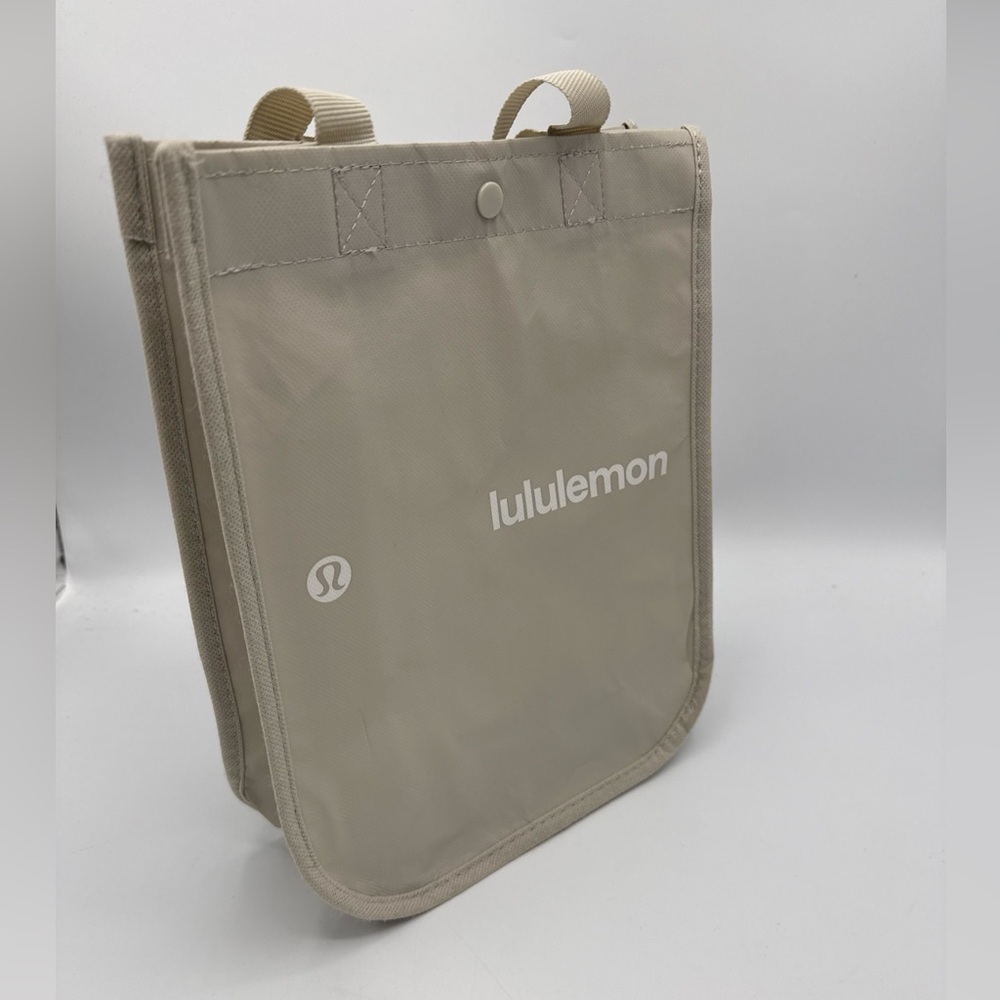 lululemon Gray Shopping Bag  11.5” 9.5” X 4.5”